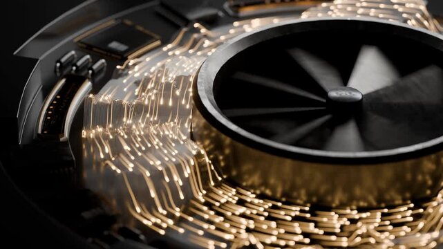 Satisfying Loop of 3D optical fiber neon lights