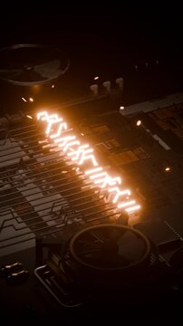 Satisfying Loop of 3D optical fiber neon lights