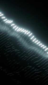 Satisfying Loop of 3D optical fiber neon lights