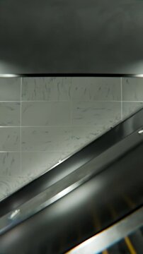 3D Robot Escalator Station loop