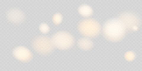Golden sparkle bokeh overlay with transparent glow effect, abstract festive background with shining particles, Christmas magic light decoration  © Татьяна Куриленко