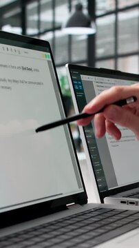 Lawyer Reviewing Important Contract Documents Carefully Before