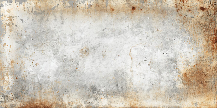 Antique brown grunge wallpaper featuring a rough and aged rusty metal surface with a dirty vintage texture and old material pattern
