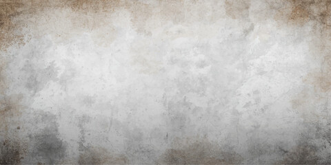 Naklejka premium A dark vintage grunge texture shows an aged concrete wall pattern with a rough gray stone surface and dirty antique paper material design