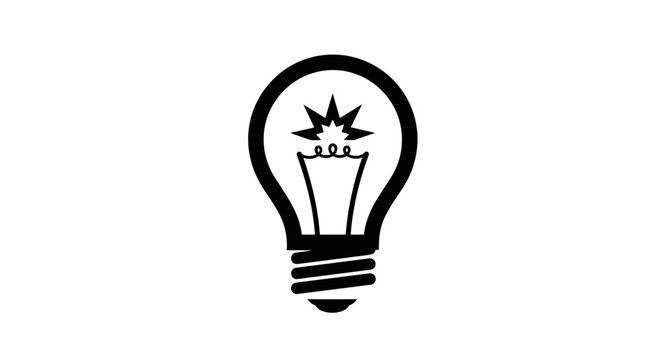 Black light bulb with marijuana leaf.