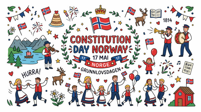 Norway Constitution Day Celebration - May 17th