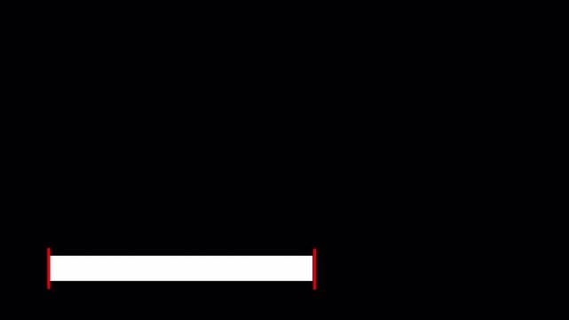Lower third line  title animation. Simple and easy to use with alpha channel . Simple and clean  lower third in transparent background in 4K animation 