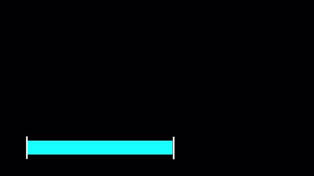 Lower third line  title animation. Simple and easy to use with alpha channel . Simple and clean  lower third in transparent background in 4K animation 