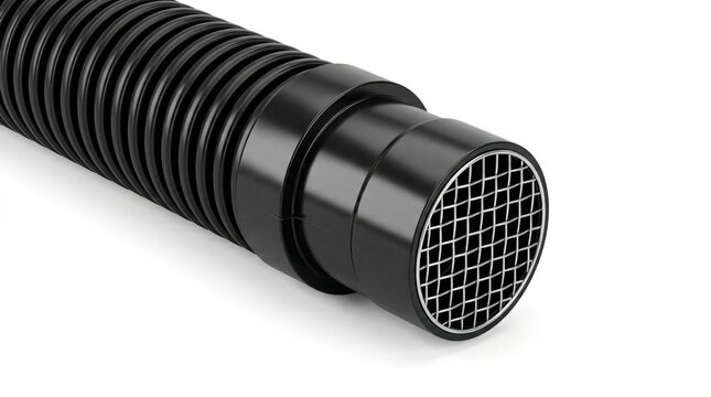 French drain outlet