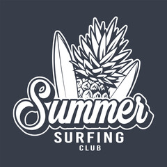 Obraz premium Summer fun at surfing club
