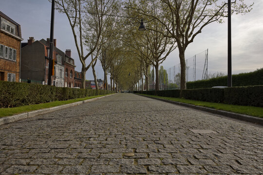 Pav&eacute; de l'arriv&eacute;e du Paris Roubaix l enfer du nord