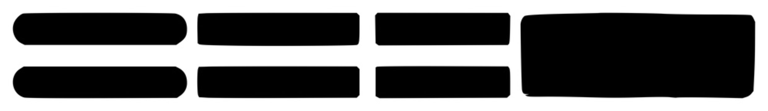 Subtract icon set with solid black minus graphic on white background featuring subtract, negative, icon design with minimalist and line art