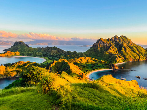 Padar Island in Komodo National Park