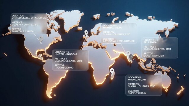 World Map Data Visualization