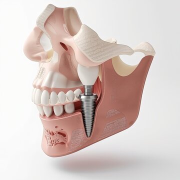 Dental Implant Anatomy Model: Understanding Oral Surgery and Prosthetics