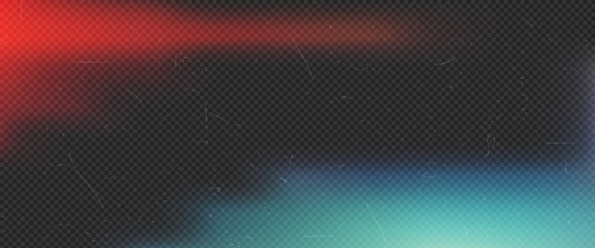 Cinematic light leak with emergency flare effects.Artistic background featuring heavy vintage film dust and scratch texture for noir photo editing and urban night atmosphere