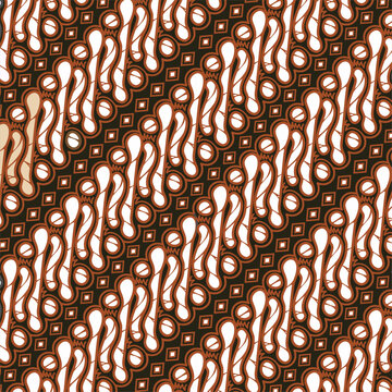 This batik pattern comes from the Indonesian island of Java, precisely in the Yogyakarta and Surakarta areas. Parang Rusak Barong batik has a sacred philosophical meaning