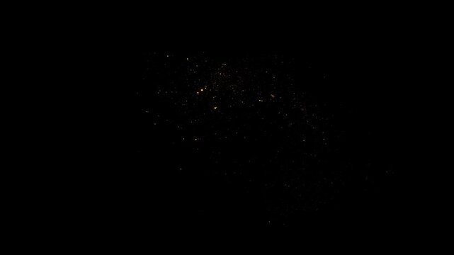 Golden snowflakes sparkle Particle trail entering transition wipe effect 4K golden shiny glittering particles border frame flow animation, abstract luxury Christmas new year social media element