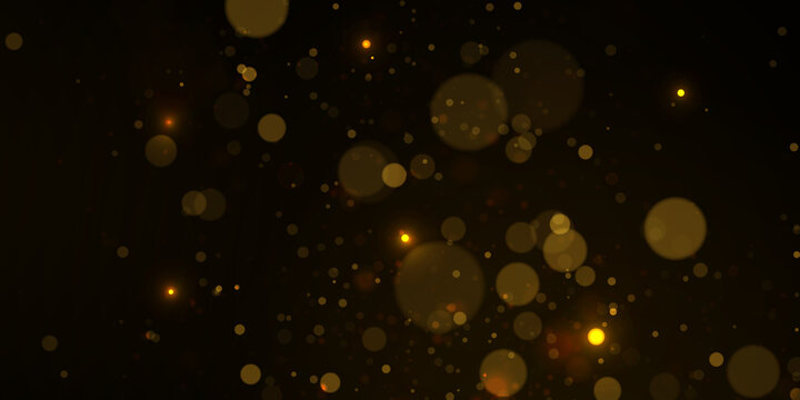 Golden dust particles shimmer with glowing shine. Elegant motion forms rich visual flow. Perfect design element for luxury backgrounds and banners. PNG
