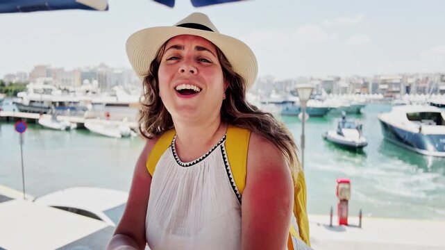 Athens Marina Reflections: Vlogger Shares Thoughts