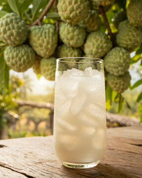 Sugar Apple Juice (Annona squamosa)
