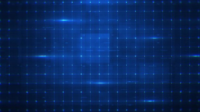 Digital Data Glitch Technology Grid
Abstract technology background with glitch effects and digital data patterns on a graphic grid