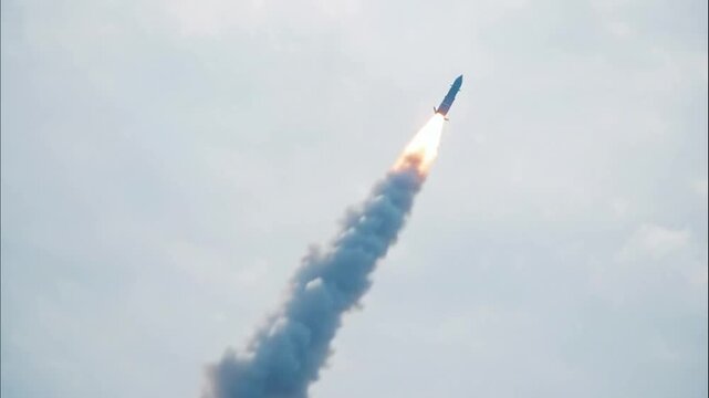 Rocket propulsion and fire during ascent into the atmosphere