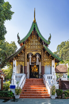 Chiang Mai, Thailand &ndash; The Buddhist temple Wat Umong Mahathera Chan in the city centre of Chiang Mai