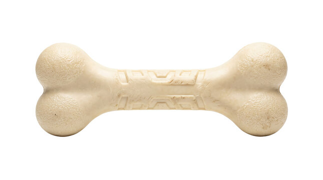 dog chew bone toy isolated on transparent background