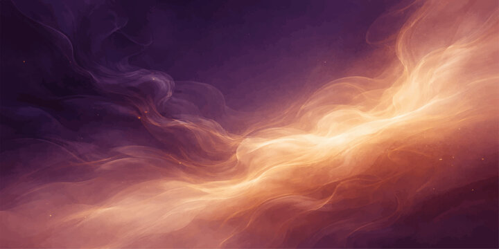 Abstract cloud background purple orange gradient sky texture