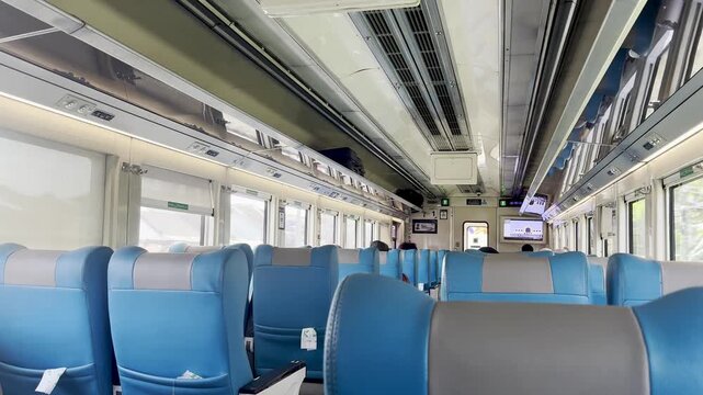interior of a train