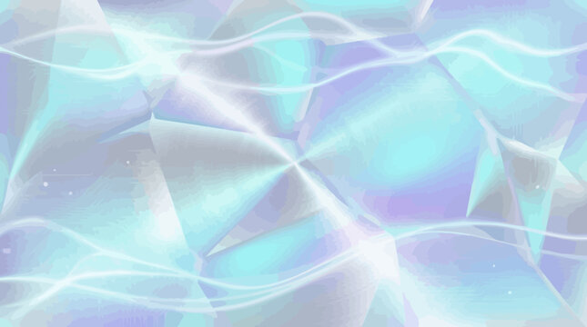 Elegant art deco geometric pattern on soft sensory fluid gradient background