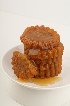 Yakgwa sweets are traditional Korean sweets