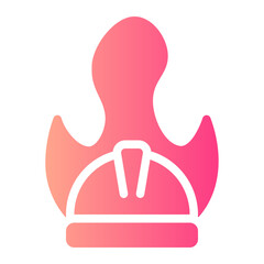 Obraz premium burnout gradient icon