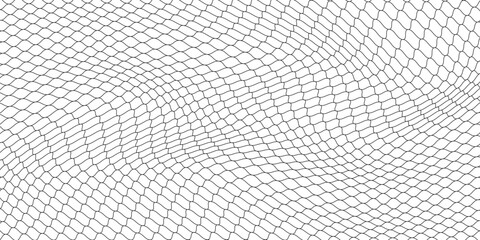 Mesh texture for fishing nets. Seamless pattern for sportswear or soccer goal, volleyball net, basketball hoop © abdus