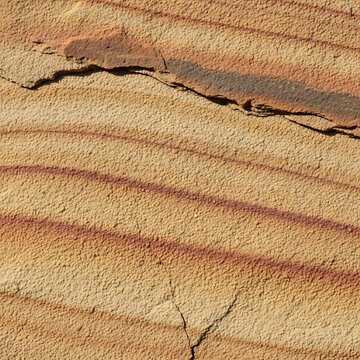 Textured Sandstone Layers - A Close-Up of Natural Rock Formations.