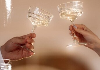 champagne in the glass © AnaMaria
