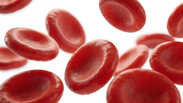 Red blood cells in motion