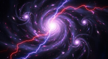 Cosmic energy swirls
