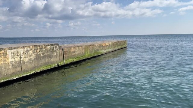pier and sea