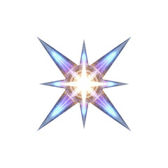 Fototapeta premium Glowing Abstract Starburst Light Effect