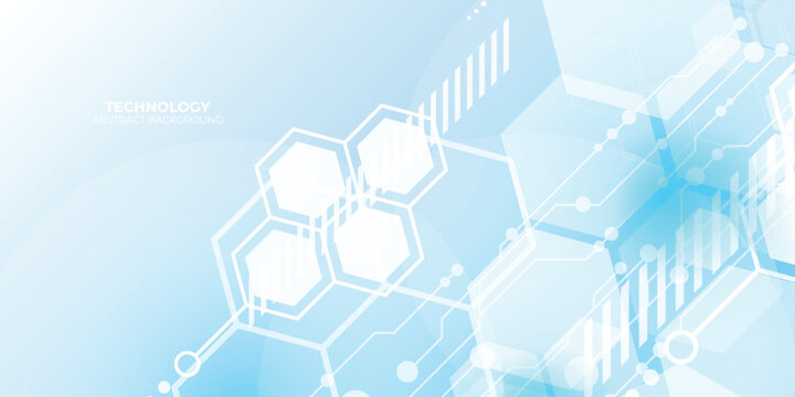 Abstract geometric shape technology digital hi tech concept background. Modern futuristic concept. Suit for poster, cover, banner, web