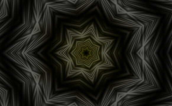 Luminous Starflower Mandala