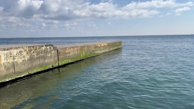 pier on the beach
