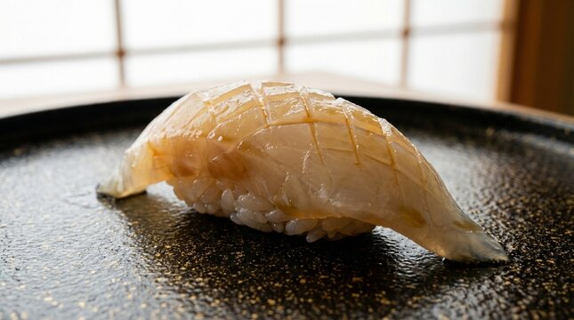 Kobujime madai nigiri sushi