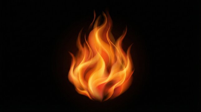 Fiery Pentecostal Flame Artwork., Pentecost a Christian holiday, the descent of the Holy Spirit