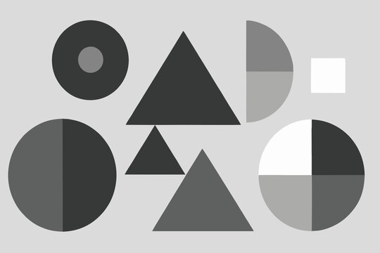 design logo illustration background minimalist abstract simple circles