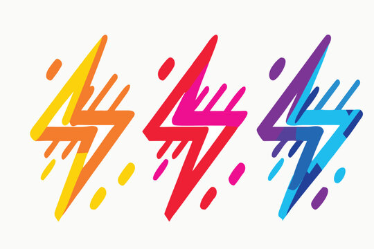 design logo illustration background abstract dynamic abstract icon collection