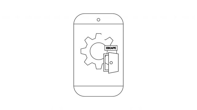 Smartphone Settings Illustration - Mobile Configuration and Customization.