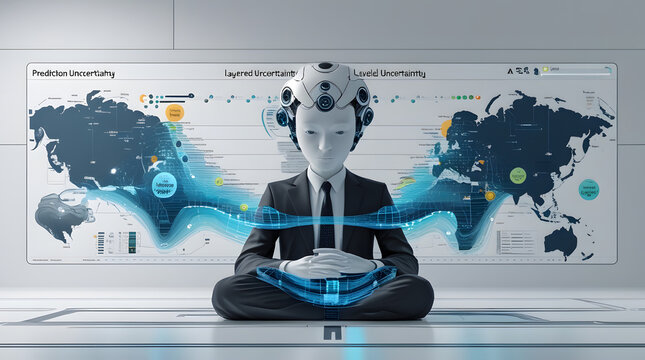 Artificial Intelligence Predictive Analytics and Uncertainty Visualization with Global Data Interface